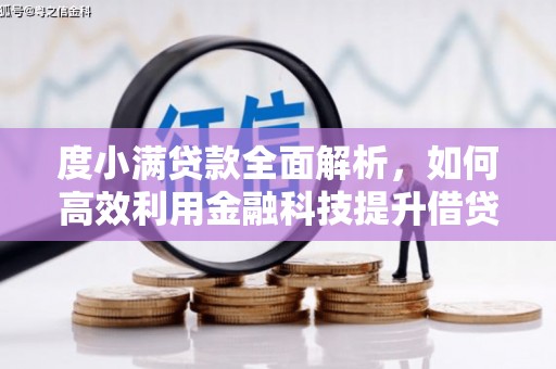 岳阳楼度小满贷款全面解析，如何高效利用金融科技提升借贷体验