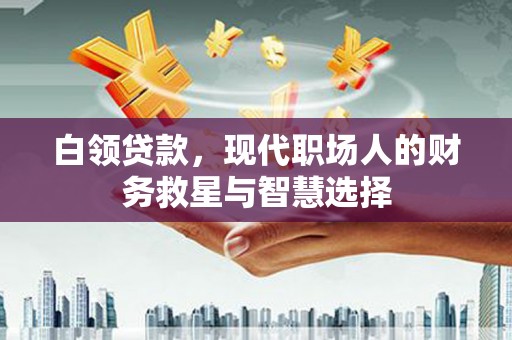 岳阳楼白领贷款，现代职场人的财务救星与智慧选择