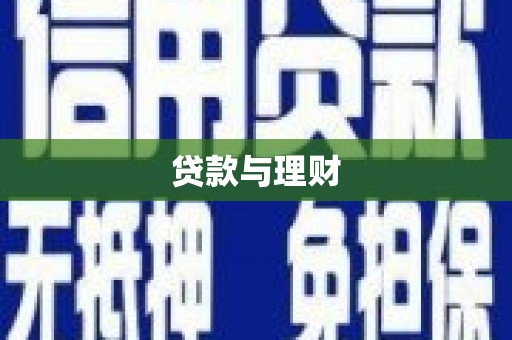 岳阳楼贷款与理财