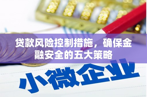 岳阳楼贷款风险控制措施，确保金融安全的五大策略