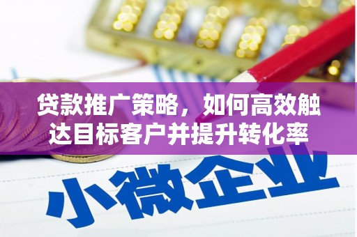 岳阳楼贷款推广策略，如何高效触达目标客户并提升转化率