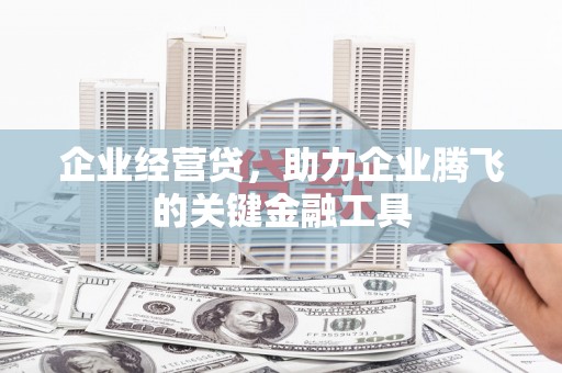 岳阳楼企业经营贷，助力企业腾飞的关键金融工具