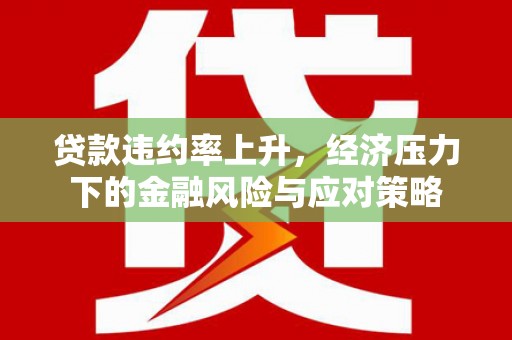 岳阳楼贷款违约率上升，经济压力下的金融风险与应对策略