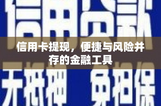 岳阳楼信用卡提现，便捷与风险并存的金融工具