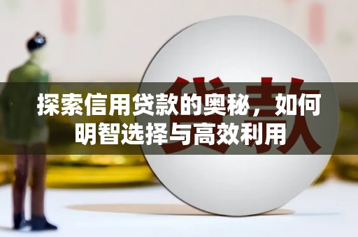 岳阳楼探索信用贷款的奥秘，如何明智选择与高效利用