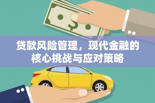 岳阳楼贷款风险管理，现代金融的核心挑战与应对策略